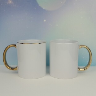 ��ɫ����11OZֱ���մɱ� ��ɫ���ڰ�ɫ�R�˱��T�ӱ��僱�ӡLOGO