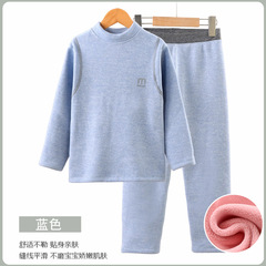 儿童新款保暖内衣套装男女中大童加绒加厚校服神器套装
