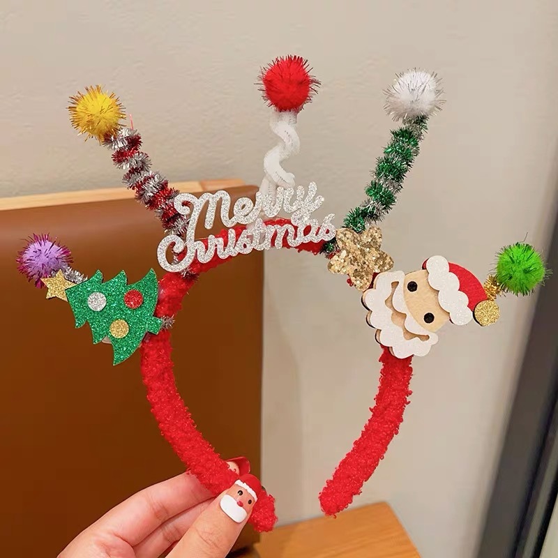 クリスマスのかわいい熊のぬいぐるみのカチューシャ|undefined