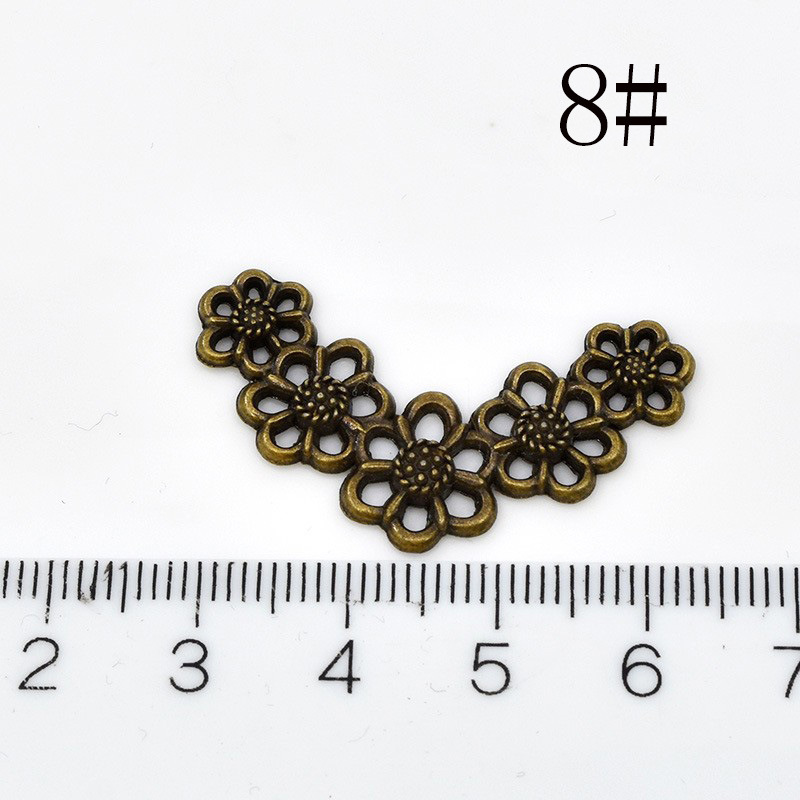 合金の部品の古青銅色の標識の森系の木の葉のペンダントのヘアピンの材料の手作りのdiyのヘアピンの装飾|undefined