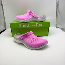 2025新款经典二代克洛格户外沙滩鞋情侣款洞洞凉拖鞋批发