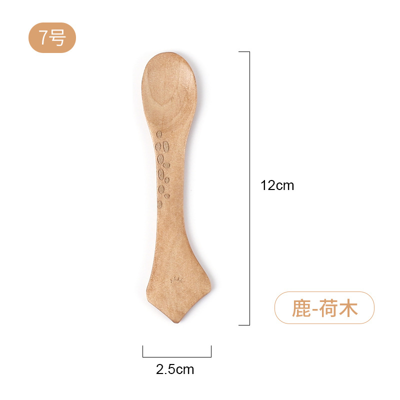 7호 연나무 바니시 사슴 12*2.5cm