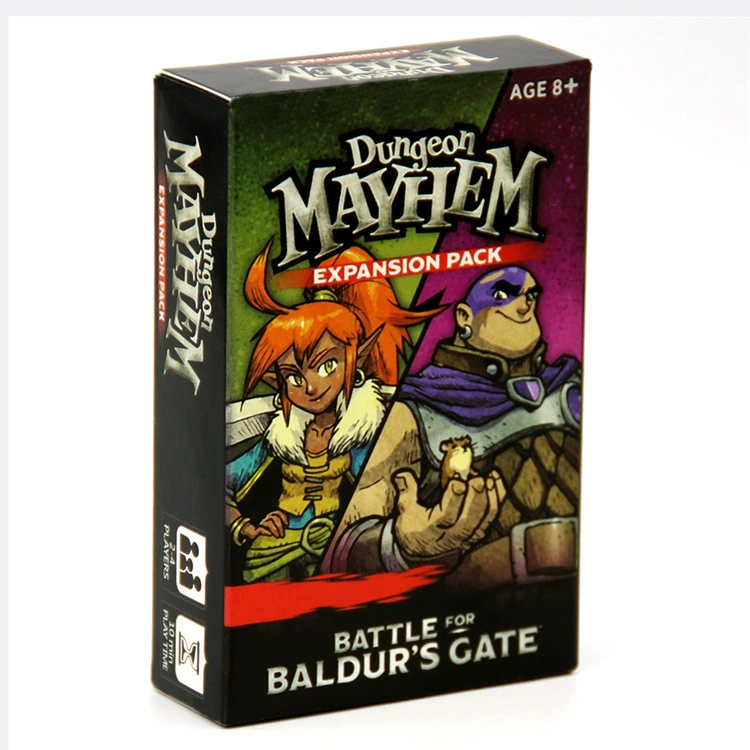 Настольная игра карта dungeon mayhem хаотичный dungeon всё английское сумасшедшее монстр стратегическая игра