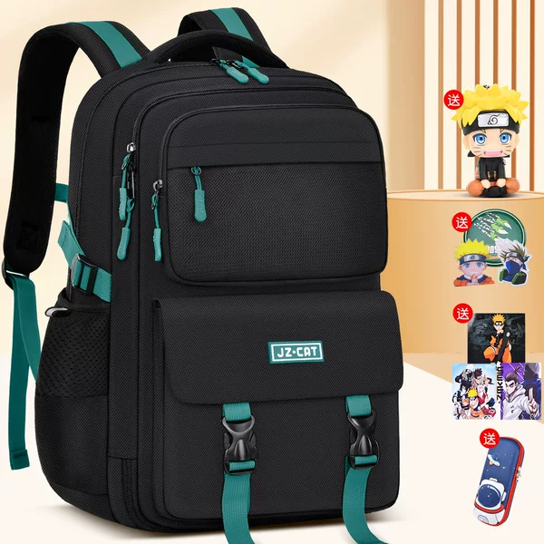 New Style Schoolbag for Primary School Students, Boys and Children, Weight-Reducing, Spine-Protecting, Waterproof Backpack, Wear-Resistant and Large Capacity