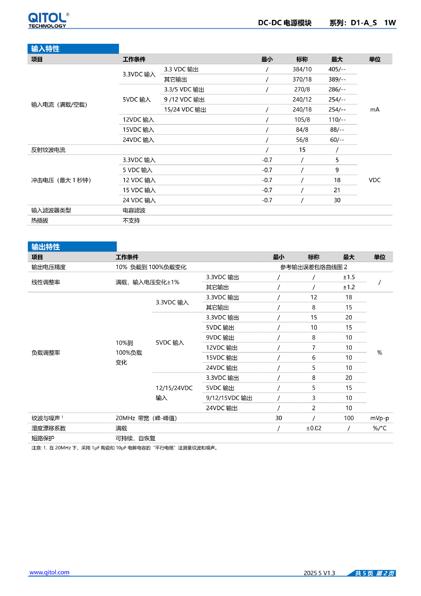 D1-A_S系列规格书_2