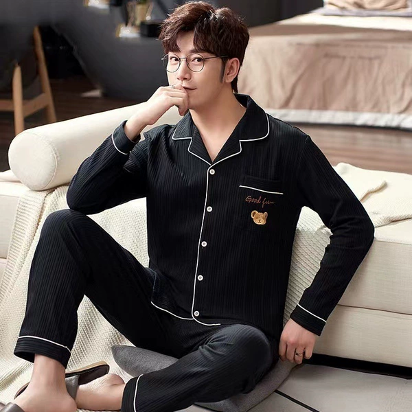 HB892 pure cotton-long sleeves-long pants