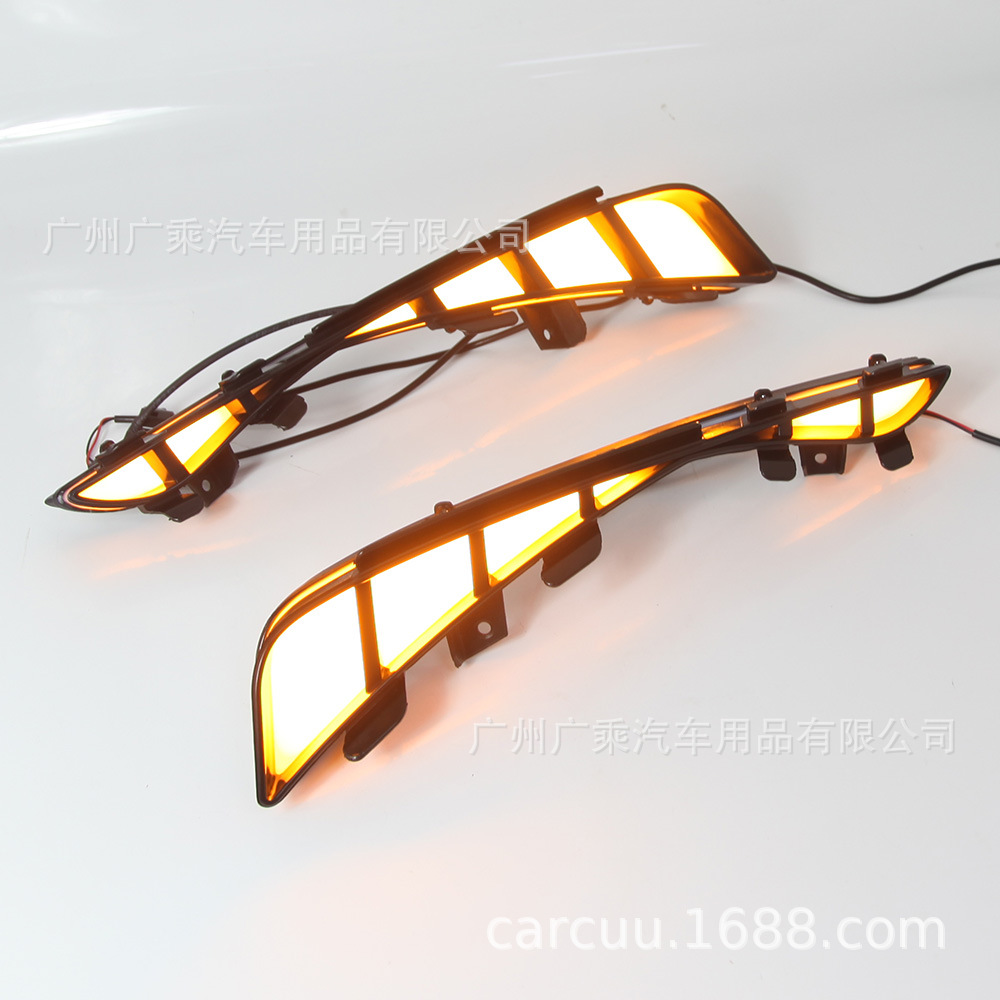 Adecuado para Toyota dragón asiático luz diurna dragón asiático LED luz diurna con dirección