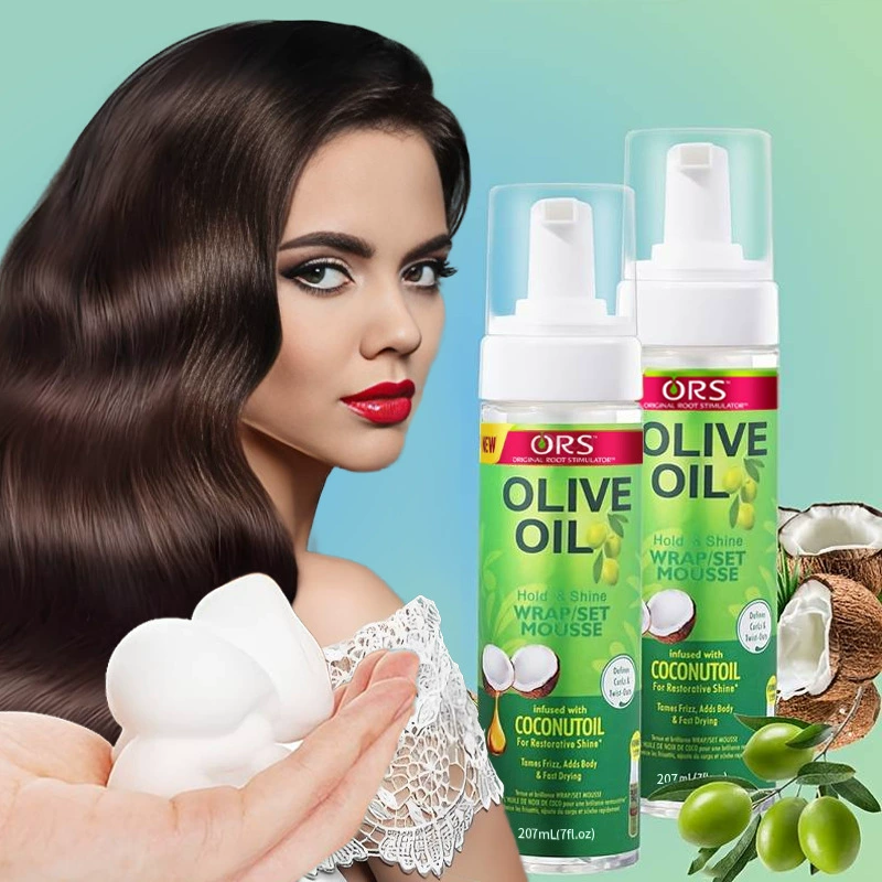 Трансграничный укладка мусса Olive Oil ORS Shaping spray волоса пушистый сухой клей-пузырь мусс