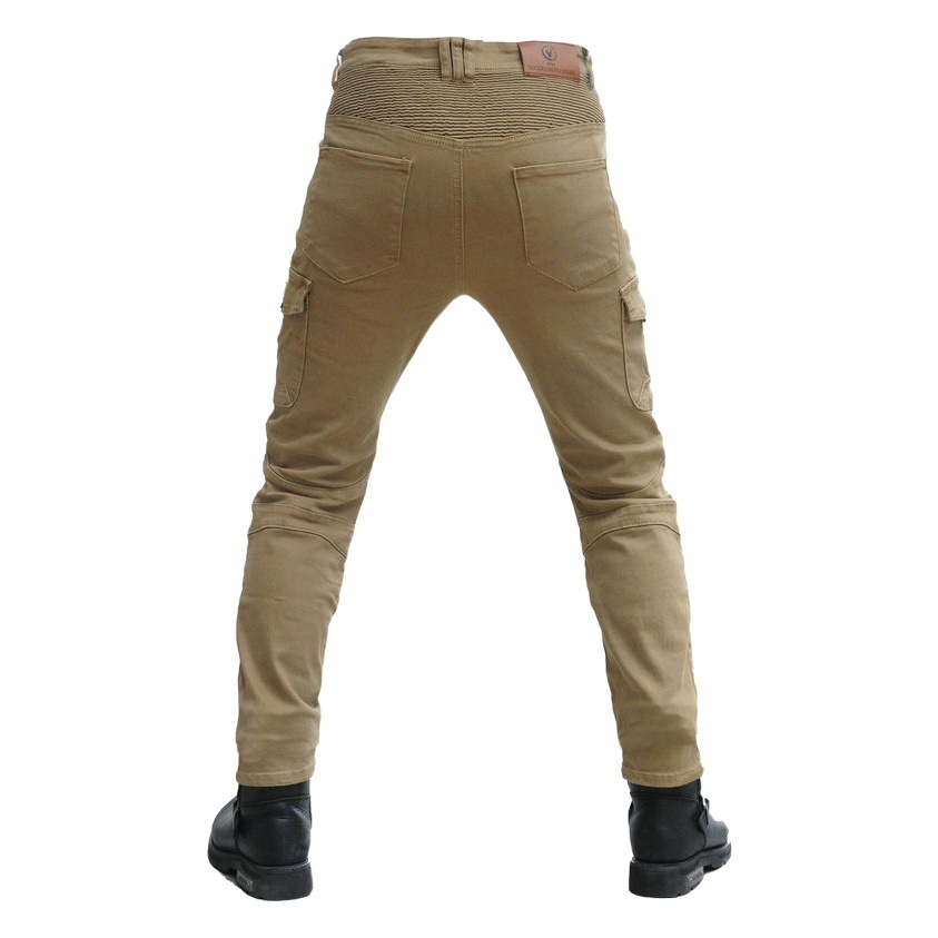 VOLERO motocicleta jeans hombres y mujeres de la motocicleta herramientas multi-Bolsa de montar pantalones cremallera pantalones casuales CE equipo de protección