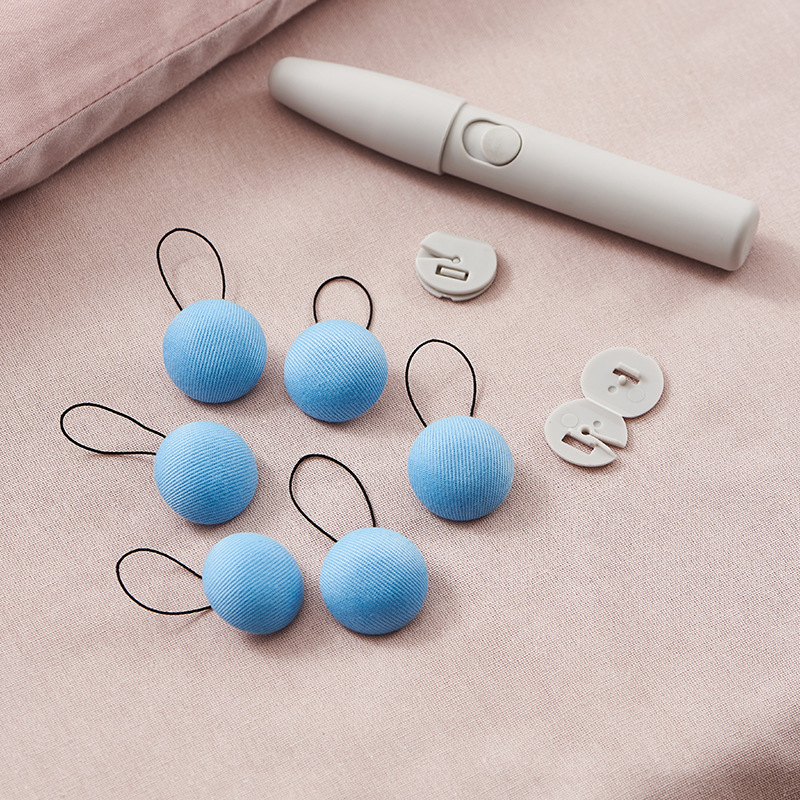 Безигольная грибная головка синяя без подруливающего устройства