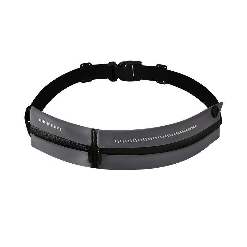 Venta al por mayor teléfono móvil corriendo bolsa de cintura para hombres y mujeres maratón multifuncional cinturón invisible ultrafino ajustado bolsa de cintura deportiva al aire libre