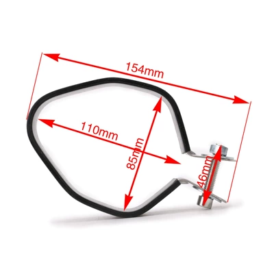 muffler ring bracket stainless – Motosiklet ləvazimatları və aksesuarları
