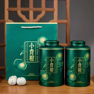 小青柑普洱熟茶陈皮柑普茶桔子茶橘普茶叶散装批发礼罐装500g