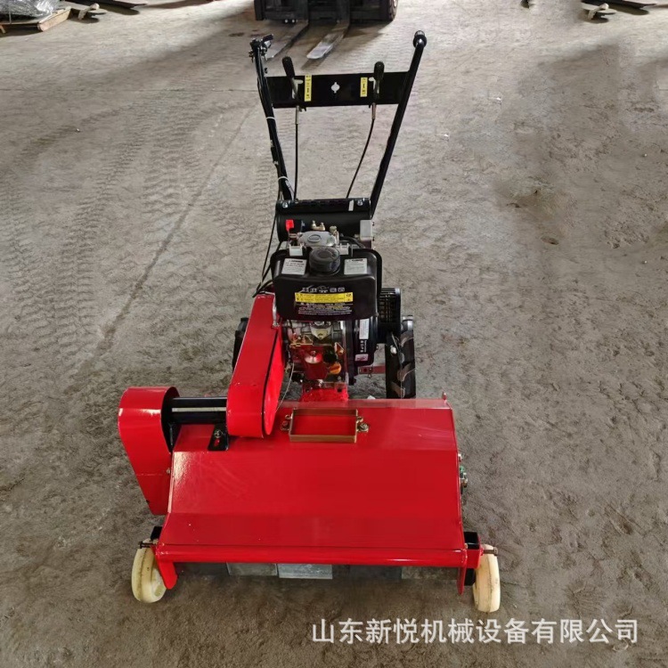 小型新款汽油杂草粉碎机 多用途打草机 173柴油自走式碎草机
