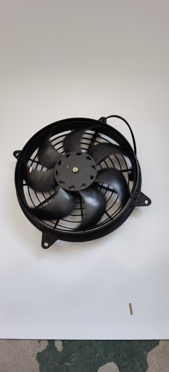 Suitable for 266 Suction Seven-Blade 24V Car Cooling Fan, Bus Top Air Conditioning Water Tank Cooling Fan
