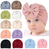 Children's hair accessory, colored hat with bow, wholesale, European style, India
