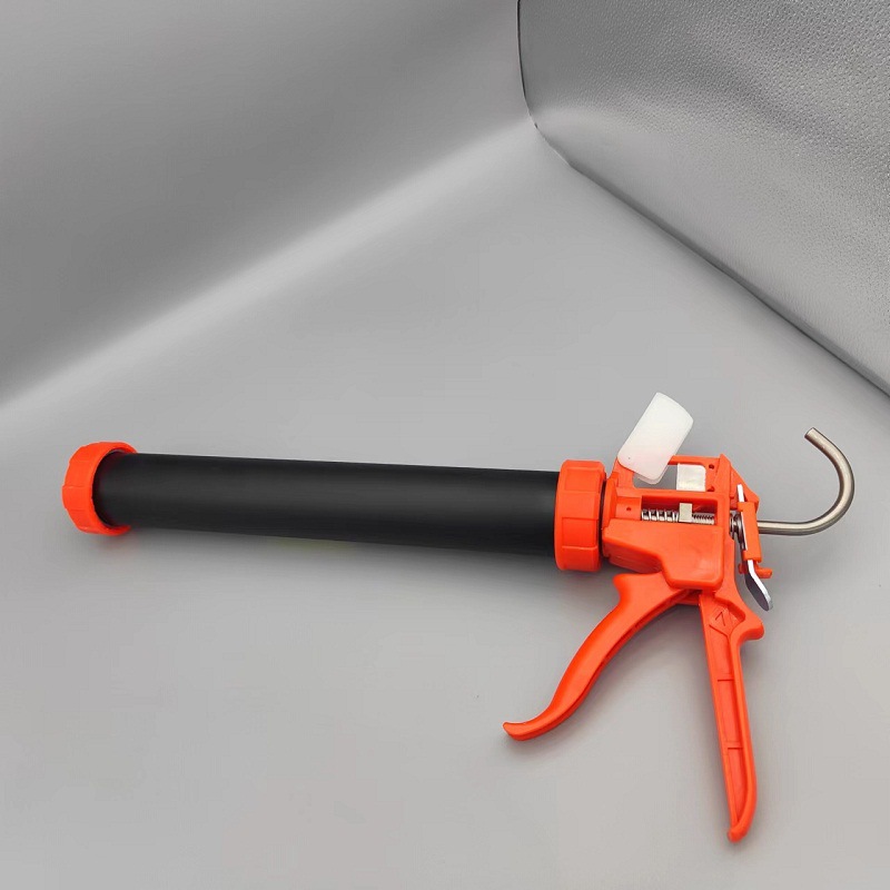 新款四轴承大行程结构胶枪 软胶枪 透明软胶枪 玻璃胶枪 硅胶枪