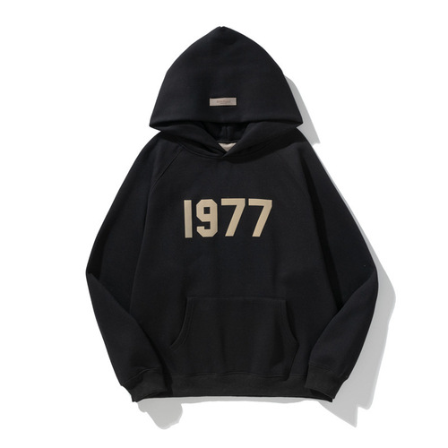 Essentials Reissue Streetwear Loose Fleece Hoodie FOG1977 Large Couple Hooded Sweatshirt for Men