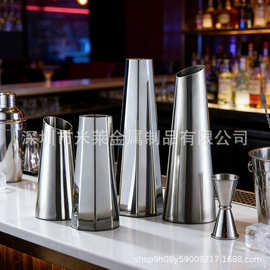 酒吧KTV不锈钢分酒器酒吧白酒洋酒红酒创意醒酒器分酒壶酒扎壶