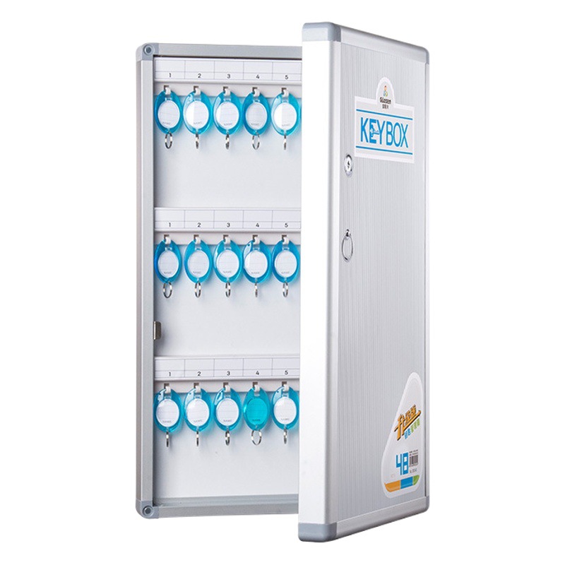 120 key box key Cabinet Management box wall-mounted intermediary hotel 96 32 real estate aluminum alloy storage
