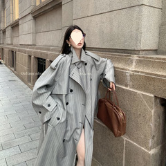 风衣外套女春秋季2025年新款中长款小个子英伦风气质大衣