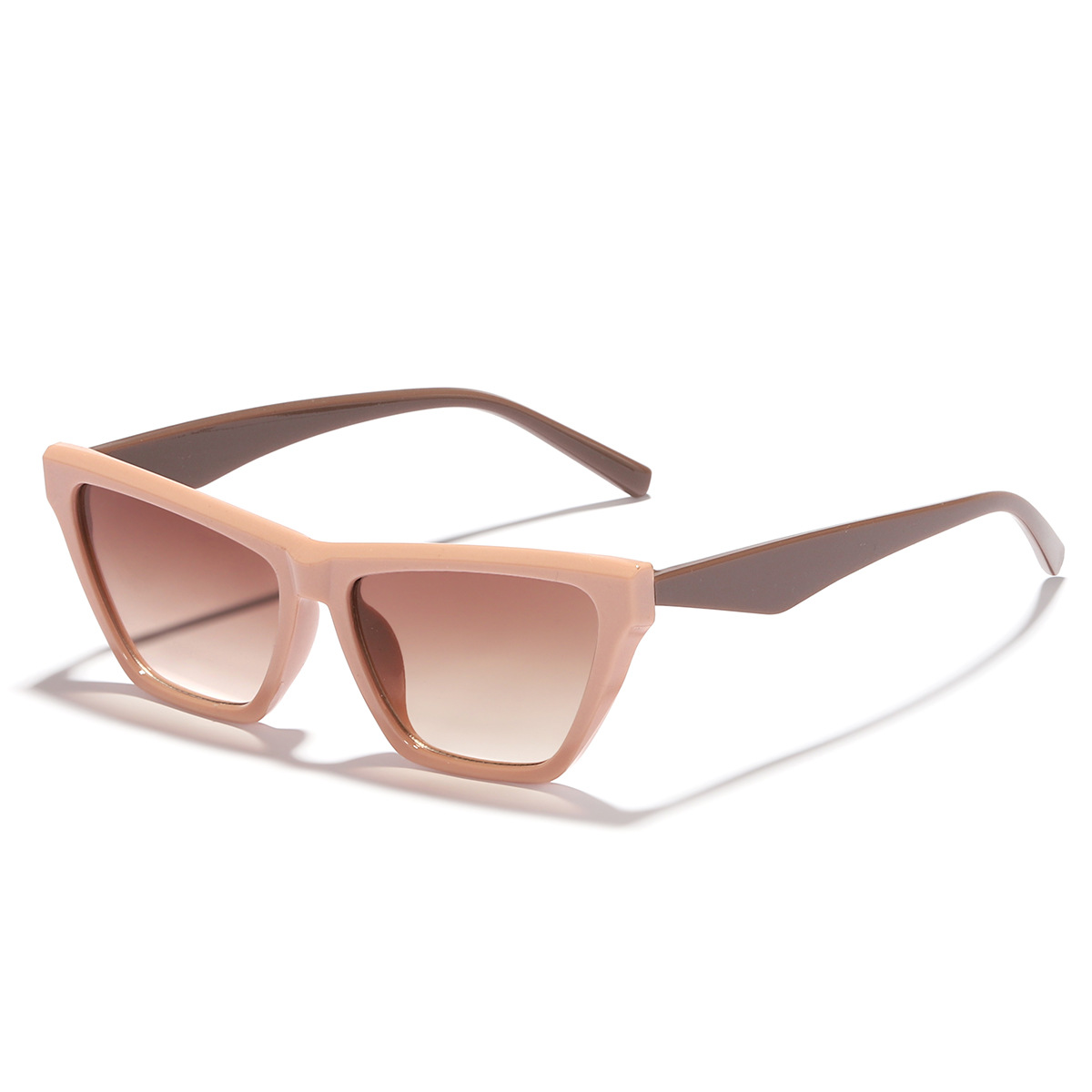 2023 nuevas gafas de sol de las mujeres de moda personalidad europea y americana estilo ins CAT EYE gafas de sol marco grande cara grande gafas de sol adelgazantes