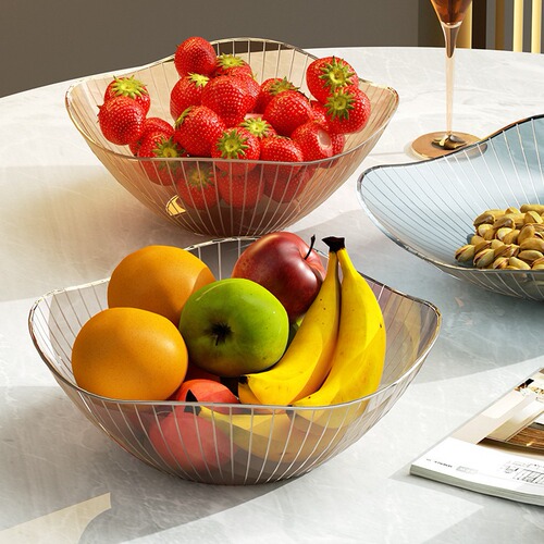 New trending pet fruit tray for living room coffee table, home use simple European style creative sunflower seed candy dried fruit snack plate
