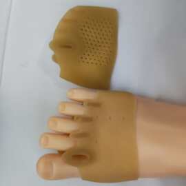 SEBS负离子重叠脚趾分离器 硅胶分趾前掌垫 脚趾分离器