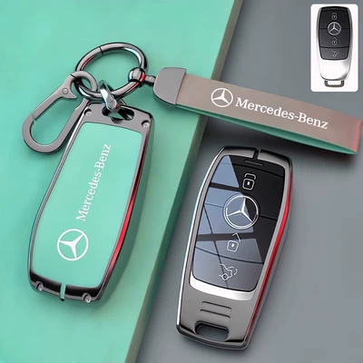 Car key bag, E-class C- class c260l/c200l/a200l/glc300l - set-mercedes-benz-model-b-zinc-alloy-cyan-belt-buckle