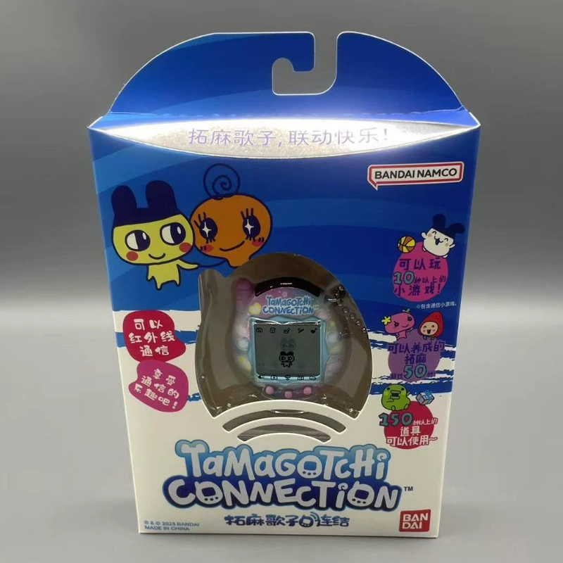 Игрушка виртуальный питомец Bandai Tamagotchi Connection — реплика и подключаемые модели, разные цвета (12 коробок)