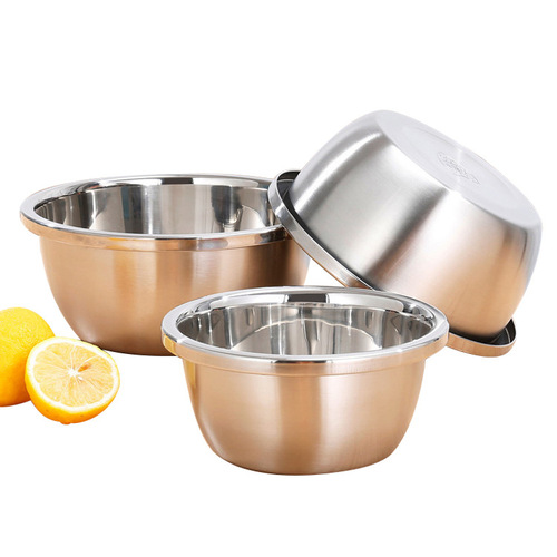 304 thickened stainless steel basin seasoning jar household kitchen drain basin wash basin rice washing basin egg beating and basin rice sieve
