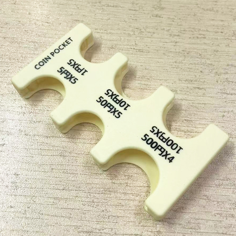 Clip de moneda puntual transfronterizo Monedero de clasificación de monedas de plástico japonés Cartera portátil japonesa y coreana Monedero de almacenamiento de monedas