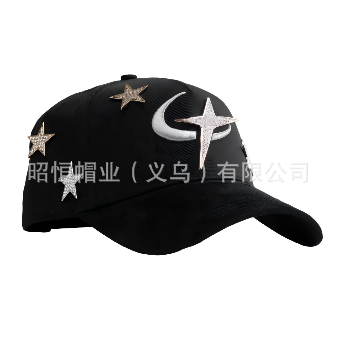 Comercio exterior transfronterizo de Nueva York sombreros de cara pequeña ajustable bordado lengua de pato estilo coreano sombreros de béisbol para hombres y mujeres al aire libre