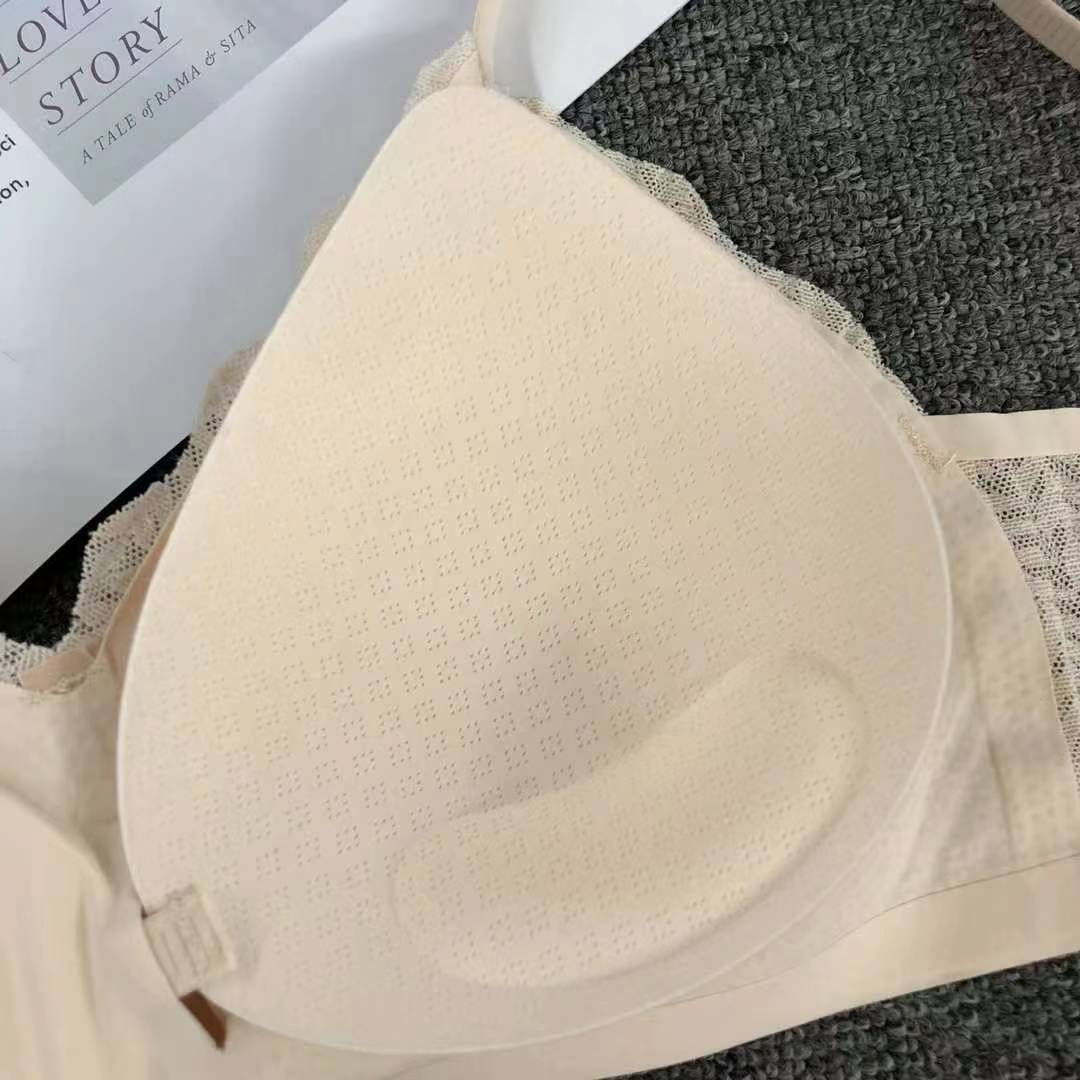 Nueva taza de látex sin marcas de alta calidad, chaleco de dama sin anillo de acero, bra de yoga, ropa interior deportiva, mujer al por mayor