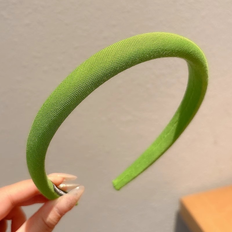 Niña fuera de la cabeza de color, banda de cabello infantil, banda de cabello de bebé, banda de cabello de cráneo alto, tarjeta de cabello de lavado facial