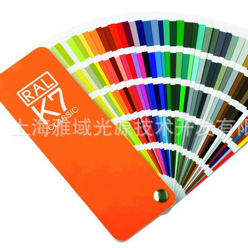 Немецкая цветовая карта RAL Raul 2023 RAL-K7 Цветовая карта краски Цветовая карта краски 216 цветов Оригинальная аутентичная
