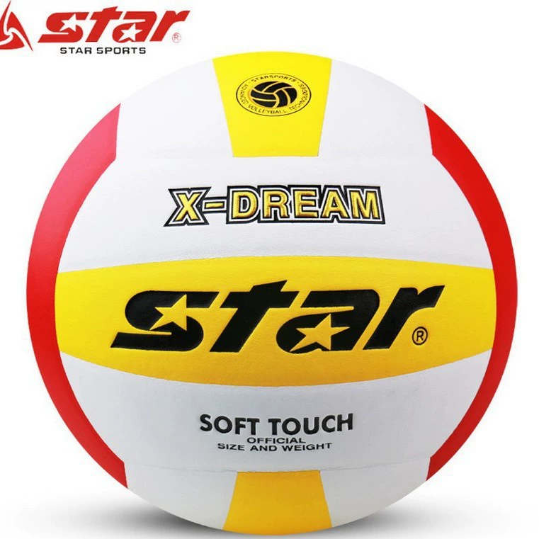 Подлинный STAR №5 PU Shida VB4025-34 Волейбол для начальной и средней школы, ученики, мягкая кожа, быстродействующий шар