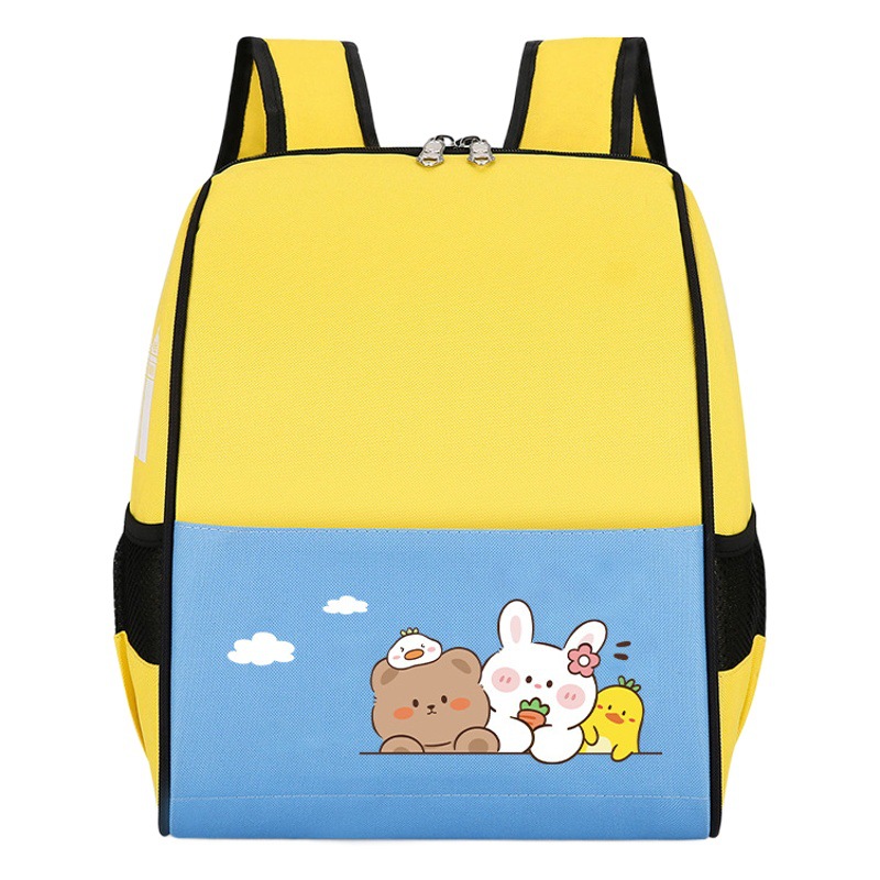 Korean Style Kindergarten Schoolbags Customized with Logo Printing Training and Tutoring Class Gift Bags Cartoon Children's Backpacks Wholesale