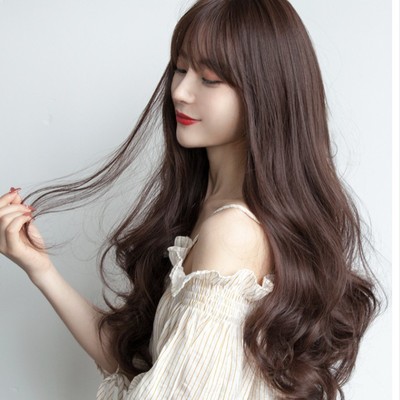 假发女长卷发梨花卷蓬松自然长发全头头套式日常头套