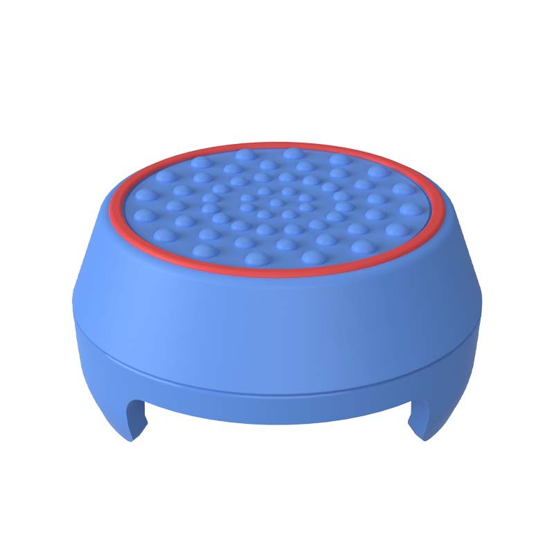 PS5 mango tapa basculante piezas de goma traje PS5 versión Elite mango de dos colores anillo Rocker manga aumento de altura combinación tapa del botón