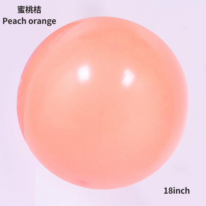 Al por mayor, globos naranja de melocotón de 5 pulgadas, 10 pulgadas, 12 pulgadas, 18 pulgadas, globos de melocotón de agua personalizados, decoración de fiesta
