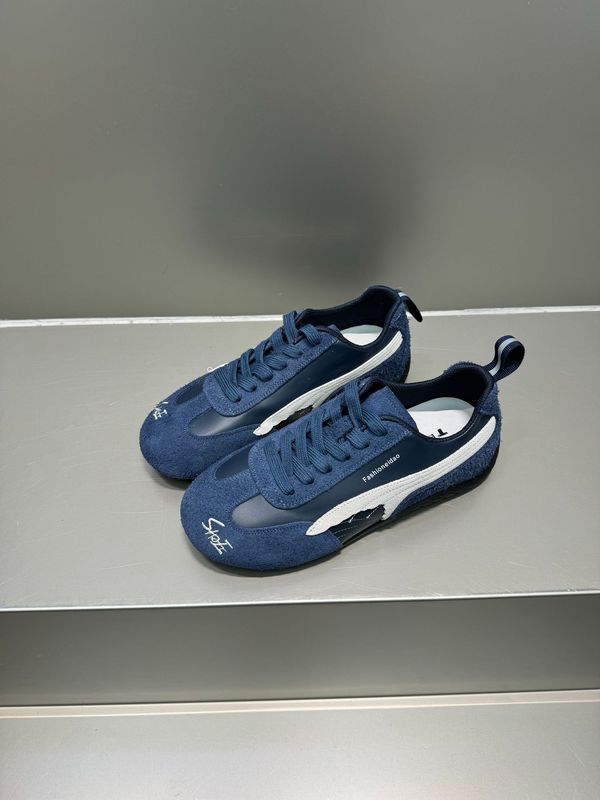 本革レッド道徳トレーニングシューズ女性のための 2025 新しいレトロ香港スタイル厚底滑り止め通気性カジュアルスポーツファッションシューズ|undefined