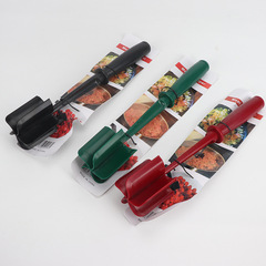 Meat mincer, rice-mixing stirrer, grinding tool, meat-pounding shovel, meat-grinding gadget, and meat-smashing scraper