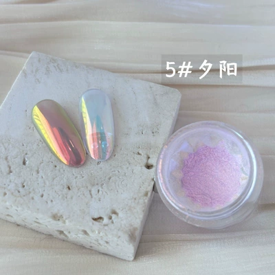 Glitter Powder Jewelry, Dırnaq bəzəkləri - 5sunset-03g