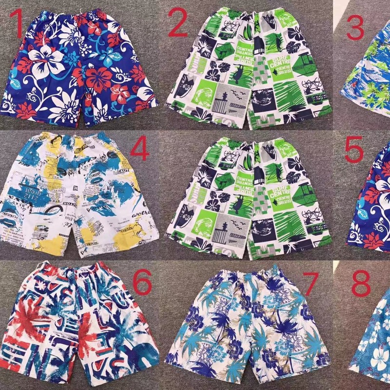 Cheap beach pants (high requirements don't shoot) men's large size casual loose pants polyester beach pants wholesale