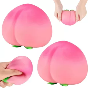 Персик Squishy из PU медленно возвращается антистресс