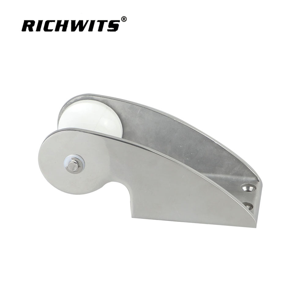 不锈钢单轮铸造锚支架    船锚不锈钢导链架   船托锚托 游艇配件