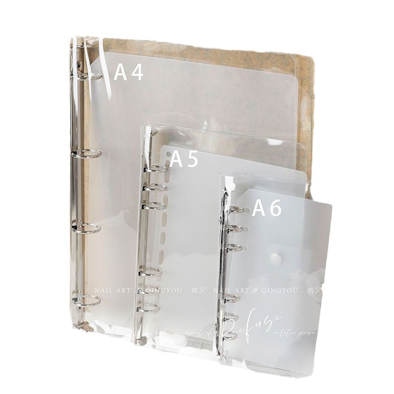 Tablero de Arte de uñas libro de almacenamiento transparente esmerilado tienda pantalla multifuncional acrílico de hojas sueltas tablero portátil desgaste de uñas