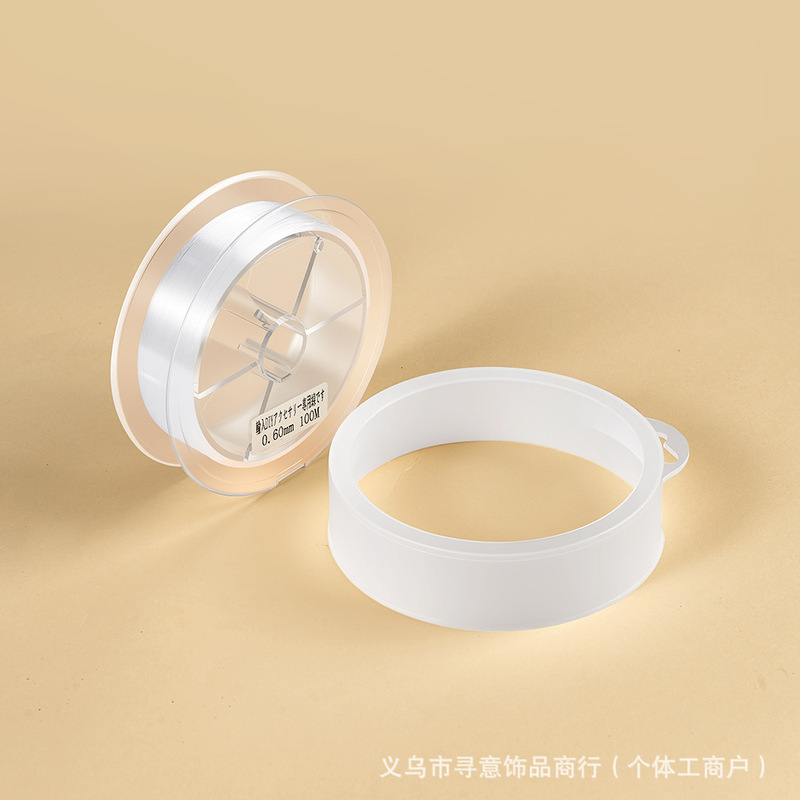 人鱼之泪同款隐形鱼线透明水晶线手工diy项链轻奢锁骨链饰品配件|undefined