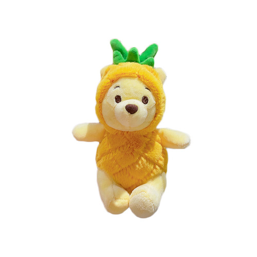 Year of the Rabbit Mascot Pineapple Bear Plush Pendant Doll Doll Wholesale Couple Doll Keychain Plush Toy